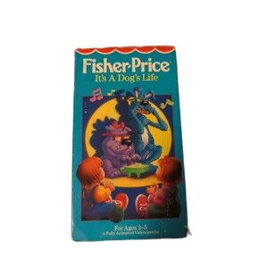 It`s a Dogs Life VHS Someday Me Series Fisher Price Animated Video